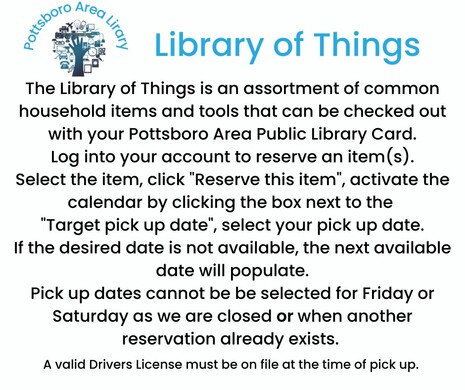 category  Learn About our Library of Things